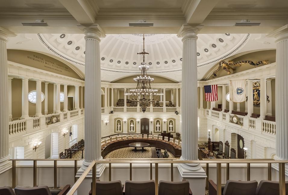 Massachusetts State Senate Chamber